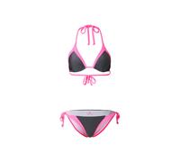 FIRE+ICE Baila bikini set for women - Anthracite/pink - 44