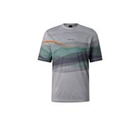 FIRE+ICE Balduin functional shirt for men - Grey/green - XXL