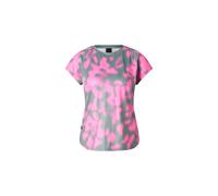 FIRE+ICE Brenna functional short-sleeved top for women - Eucalyptus/Pink - XS
