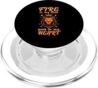 FIRE IN MY SOUL STRONG IN MY HEART PopSockets PopGrip for MagSafe