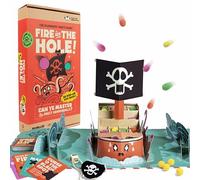 Fire In The Hole! Pirate Tabletop Strategy Game for Kids, Teens & Families | Plastic-Free, Eco Gift for Boys, Birthdays, Game Night | Ages 7+, 2-4 Players