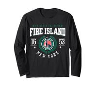 Fire Island New York Lighthouse Long Island NY Souvenir Long Sleeve T-Shirt