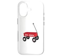 Fire Island red wagon summer vacation LI New York beach Case for iPhone 17