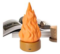 Fire Lamp | Fake Fire Night Lights Holiday Decor | 3 Modes Ambient Lighting Home Decor for Outdoor Holiday Christmas Camping Farmhouse Fireplace Yard Garden