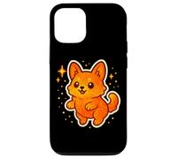 Fire Lava Fox Funny Cute Animal Theme Case for iPhone 12/12 Pro