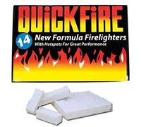 Fire Lighters Quickfire Firelighters Bulk Pack Hotspots Burners BBQ COAL LIGHTERS WOOD BURNERS (2)