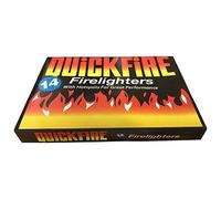 Fire Lighters Quickfire Firelighters Bulk Pack Hotspots Burners BBQ COAL LIGHTERS WOOD BURNERS (2 Pack of 14)