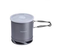 Fire-Maple 1L Camping Pot | Outdoor Backpacking Hiking Picnic Water Boiler | Camping Cookware Pot with Heat Exchanger | Perfect Size for Solo Backpacker