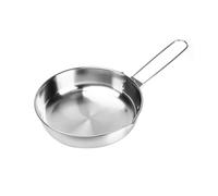 Fire-Maple Antarcti Stainless Steel Camping Frying Pan Skillet | 1.4L Portable Camp Cookware for Cooking Steak Egg | Omelette Pan Griddle Tableware with Folding Handle