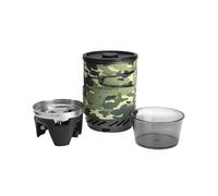 Fire-Maple Backpacking and Camping Stove Gas System | Outdoor Propane Cooking Gear | Portable Pot/Jet Burner Set | Ideal for Hiking, Trekking, Fishing, Outdoors (Camo)