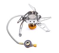 Fire-Maple FMS-125 Portable Camping Gas Stove | 4000W Mini Foldable Backpacking Cooking Burner with Piezo Ignition | Bushcraft Traveling Trekking Outdoors