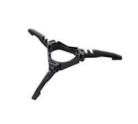 Fire-Maple Gas Canister Stand Foldable Fuel Gas Tank Bracket Support Gas Bottle Tripod Cartridge Holder for Camping Picnic Bikepacking (Black)