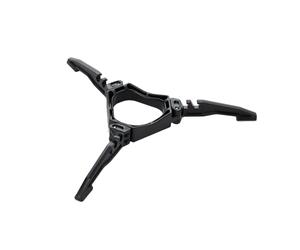 Fire-Maple Gas Canister Stand Foldable Fuel Gas Tank Bracket Support Gas Bottle Tripod Cartridge Holder for Camping Picnic Bikepacking (Black)