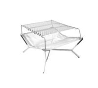 Fire-Maple Sunset Ultralight Foldable Fire Pit Grill Camping Wood Burning Stove Stainless Steel Firepit for Bonfire Backyard Patio Deck Hiking Picnic (1.2KG)