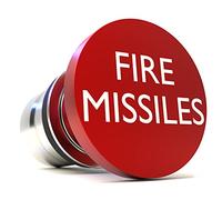 Fire Missiles Button Car Cigarette Lighter by Citadel Black - Anodized Aluminum, 12-Volt Replacement Accessory w/Safety Feature, Fits Most Vehicles, Socket Size A