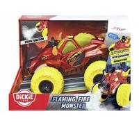 Dickie Toys Flaming Fire Monster Remote Control Vehicle w/Batteries Included