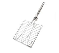 Fire Mountain Bbq Fish Grill Rack, Stainless Steel