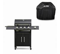Fire Mountain Cascade 5 Burner Gas Bbq (With Cover Included)