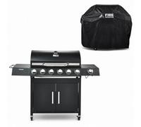 Fire Mountain Cascade 7 Burner Gas Bbq (With Cover Included)