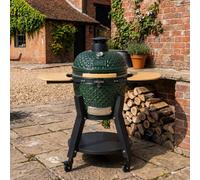 Fire Mountain Fuji 18'' Green Ceramic Kamado Bbq Grill With Protective Cover