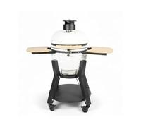 Fire Mountain Fuji 18 Inch Kamado BBQ Ceramic Charcoal Grill Ivory
