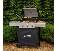 Fire Mountain Sierra 3 Burner Stainless Steel Gas Bbq, 7.2Kw