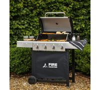 Fire Mountain Sierra 4 Burner Stainless Steel Gas Bbq, 9.6Kw