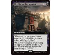 Fire Nation Occupation (Extended Art Foil) | Avatar: The Last Airbender Eternal