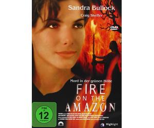 FIRE ON THE AMAZON - SANDRA BULLOCK; CRAIG SHEFFER, RAMSEY ROSS - DVD NEW