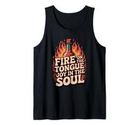 Fire On The Tongue Joy in The Soul Hot Sauce Tank Top