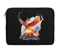 Fire Phoenixes Volcanoes Eruption Laptop Sleeve Bag Protective Laptop Carrying Case Cover for 10/12/13/15/17 Inch