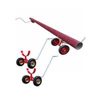 Fire Pipe Transporter - Pipe Dolly Mover with Explosion-Proof Tires for Industrial Use, Heavy-Duty Transport Truck for Pipes