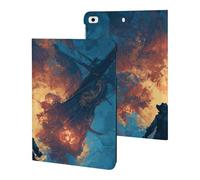 Fire Pirates Boat Treasure Chest Ship Case Compatible with iPad 10th (10.9in) 9th / 8th / 7th Generation (2021/2020/2019)