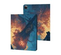 Fire Pirates Boat Treasure Chest Ship Case Compatible with iPad 10th (10.9in) 9th / 8th / 7th Generation (2021/2020/2019)