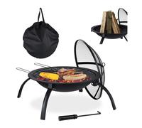 Fire pit bowl Outdoor Brazier Patio Heater Round Fire Pit Grill Patio Brazier