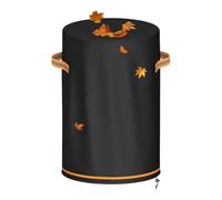 Fire Pit Column Cover - Heavy Duty Adjustable Outdoor Furniture Protector | Fire Pillar Cover, Patio & Fireplace Cover | Garden, Balcony, Lawn, Meadow, Porch,