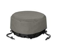 Fire Pit Cover 32 Inch, Heavy Duty Round Patio Fire Bowl Cover, Waterproof and Weatherproof, 32''Dia x 16''H