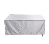 Fire Pit Cover, Firepit Cover Square Fire Pit Cover Brazier For Propane 210D Waterproof Dust(Silver,102x102x51cm)