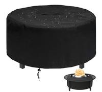 Fire Pit Cover for Solo Stove Fire Pit Surround Tabletop, Surround Shelter for Fire Pit Surround Table, Elevation Shelter for Ranger and Bonfire Fire Pit, Weather-Resistant, 44" x 20"