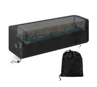 Fire Pit Cover, Loop Fasteners, 29 Inch Fire Table | Waterproof FIR Shelter | Covar Outdoor Fireplace Wear-resistant Square for Balcony of the Cubiert