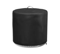 Fire Pit Cover Round 15 Inch, Portable Outdoor Firepit Waterproof Heavy Duty Fireplace Cover for Solo Stove Ranger