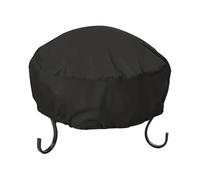 Fire Pit Cover Round Round Barbecue Grill Dustproof Cover Oxford Cloth Fire Pit Rainproof Outdoor Yard BBQ Supplies