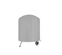 Fire Pit Cover Round Round BBQ Outdoor Pit Stove Cover,Oxford Cloth Grey Grill ,Brazier ,Barbecue Fire Basin Oven Hood,Dust(58x78cm)