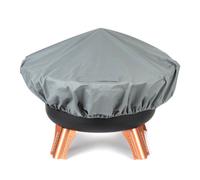 Fire Pit Cover Waterproof UV Resistant BBQ Rain Outdoor Patios Garden Large