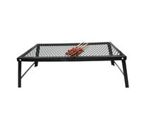 Fire Pit Grill Grate | Heavy Duty & Stable Metal Heavy Duty Fire Grill Grate for Camping Fire | Outdoor Use Backyard Beach Patio Balcony Camping BBQ
