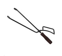 Fire Pit Tongs Barbecue Burning Charcoal Duck Billed Tongs Non Hot Solid Wood Handle Carbon Clips Camping