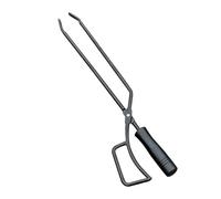 Fire Pit Tongs Household Barbecue Tongs Grill Outdoor Camping BBQ Iron Wooden Charcoal Poker Accessory