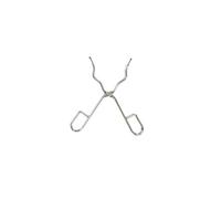 Fire Pit Tongs Ire Tongs Fire Pit Firewood Stainless Steel Crucible Clamp(20cm)