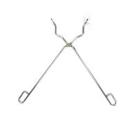 Fire Pit Tongs Ire Tongs Fire Pit Firewood Stainless Steel Crucible Clamp(50cm)