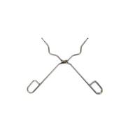 Fire Pit Tongs Ire Tongs Fire Pit Firewood Stainless Steel Crucible Clamp Camping(30cm)